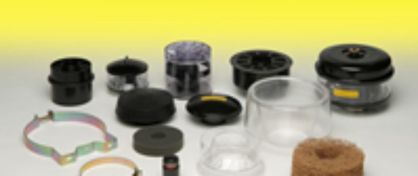 Spare parts and accessories for oil-bath and dry air filters